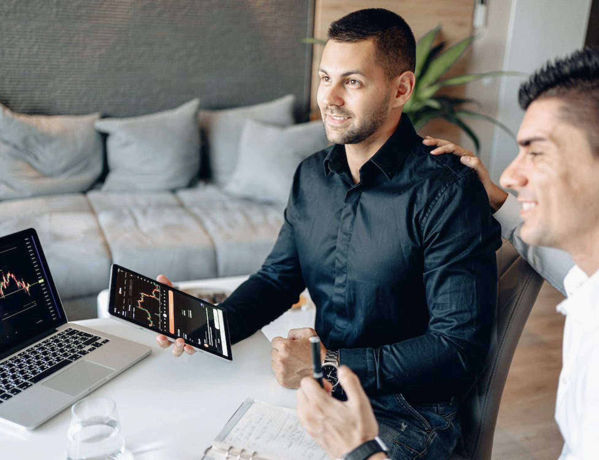 Customs consultant assessing customs software